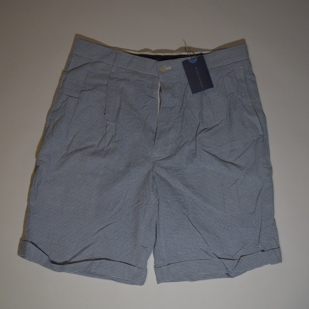 NWT Henry Jacobson Pinstripe  Dress Shorts